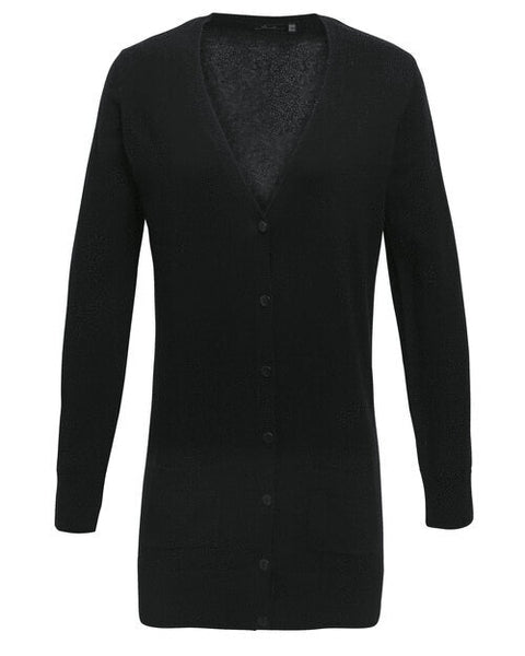 Premier Women's Long Length Knitted Cardigan