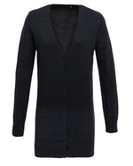Premier Workwear Ladies Long Length Knitted Cardigan - PR698M - thumbnail 3