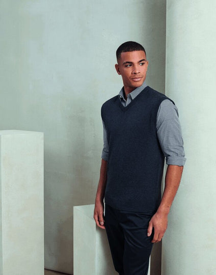 Premier Workwear Mens V-Neck Sleeveless Sweater - PR699M
