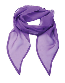 Premier 'Colours Collection' Plain Chiffon Scarf