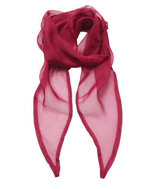 Premier Workwear Colours Collection Plain Chiffon Scarf - PR740M