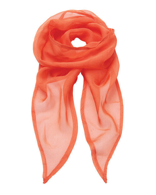 Premier Workwear Colours Collection Plain Chiffon Scarf - PR740M