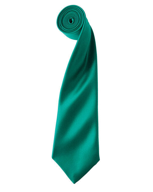 Premier Workwear Colours Collection Satin Tie - PR750M