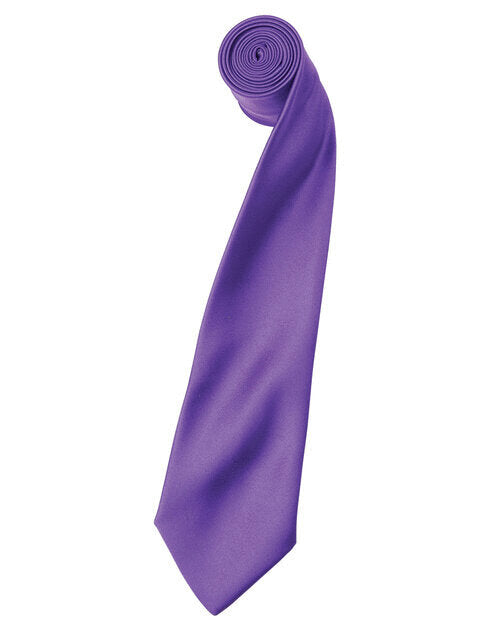 Premier Workwear Colours Collection Satin Tie - PR750M