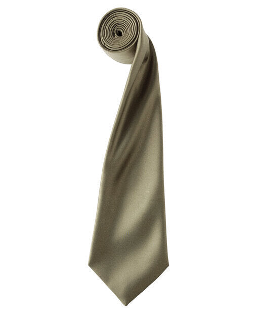 Premier Workwear Colours Collection Satin Tie - PR750M