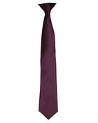 Premier Workwear Colours Collection Satin Clip On Tie - PR755M
