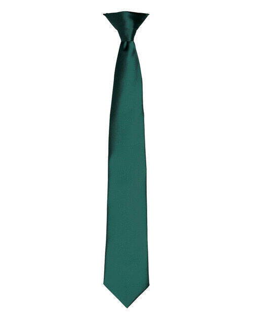 Premier Workwear Colours Collection Satin Clip On Tie - PR755M