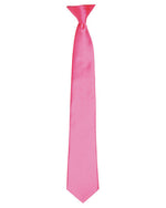 Premier Workwear Colours Collection Satin Clip On Tie - PR755M