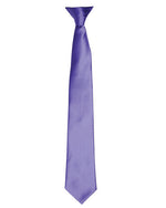 Premier Workwear Colours Collection Satin Clip On Tie - PR755M
