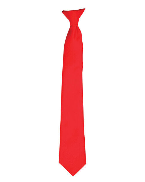 Premier Workwear Colours Collection Satin Clip On Tie - PR755M