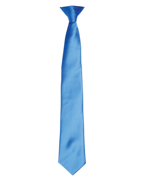 Premier Workwear Colours Collection Satin Clip On Tie - PR755M