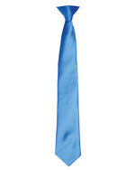 Premier Workwear Colours Collection Satin Clip On Tie - PR755M