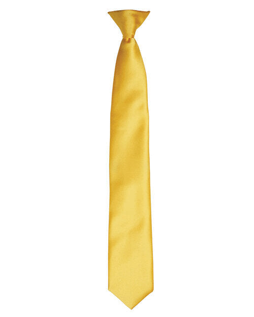 Premier Workwear Colours Collection Satin Clip On Tie - PR755M