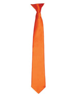 Premier Workwear Colours Collection Satin Clip On Tie - PR755M