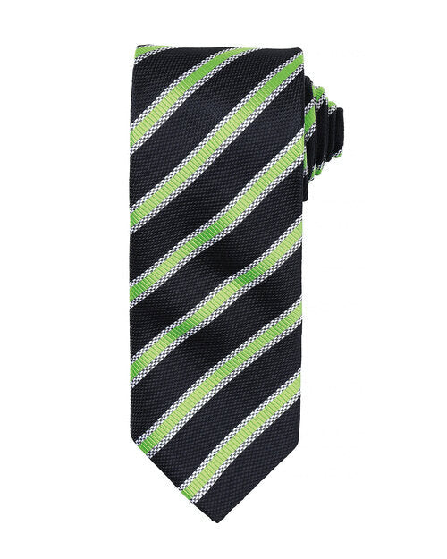 Premier Workwear Waffle Stripe Tie - PR783M