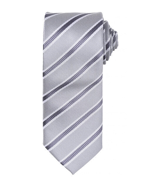 Premier Workwear Waffle Stripe Tie - PR783M