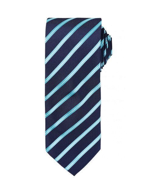 Premier Workwear Sports Stripe Tie - PR784M