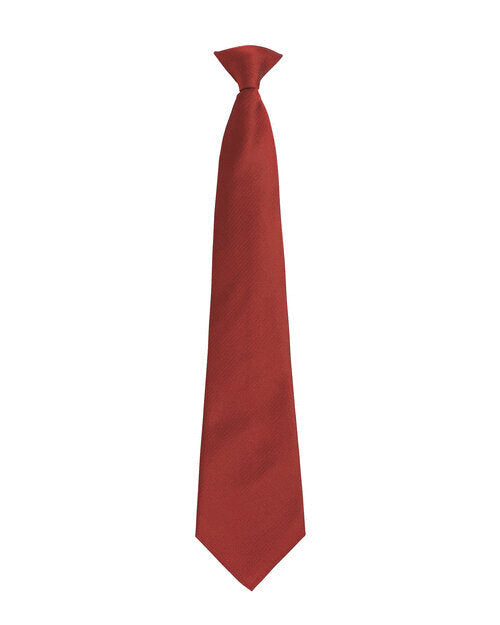 Premier Workwear Colours Originals Fashion Clip On Tie - PR785M