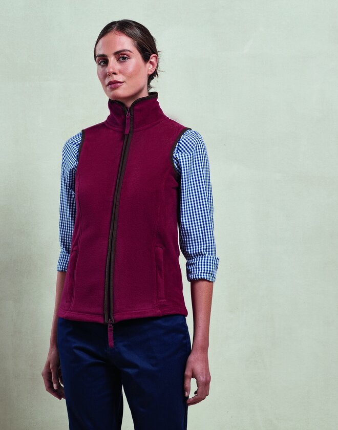 Premier Women's 'Artisan' Fleece Gilet
