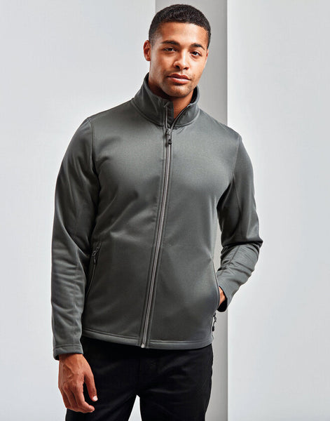 Premier Men Spun-Dyed Recycled Zip-Through Sweat