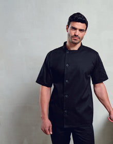 Premier 'Essential' Short Sleeve Chef's Jacket