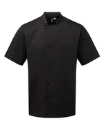 Premier Workwear Chefs Essential S/S Jacket - PR900M - thumbnail 2