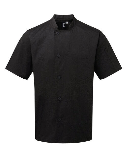 Premier 'Essential' Short Sleeve Chef's Jacket