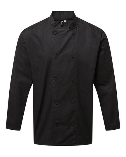 Premier Workwear Chefs Coolchecker L/S Jacket - PR903M