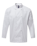 Premier Workwear Chefs Coolchecker L/S Jacket - PR903M