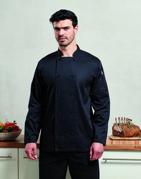 Premier Chef's Long Sleeve Coolchecker Jacket