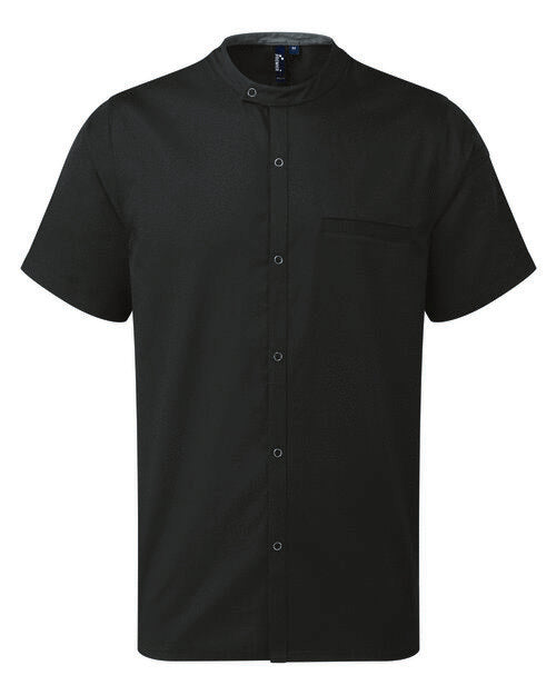 Premier Workwear Chefs Recyclight Short Sleeve Shirt - PR904M