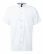 Premier Workwear Chefs Recyclight Short Sleeve Shirt - PR904M - thumbnail 3
