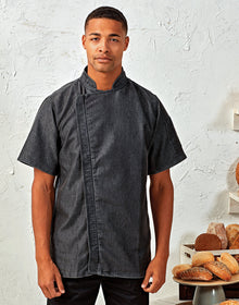 Premier Chef's Zip-Close Short Sleeve Jacket