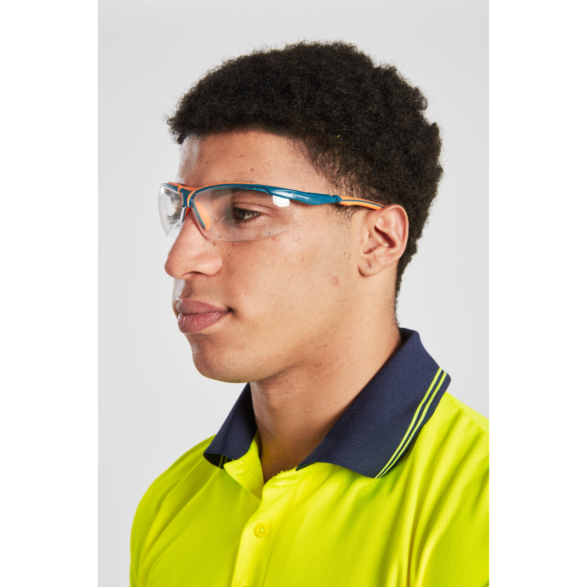 Portwest Hi-Vis Lightweight Contrast Polo Shirt Short Sleeved