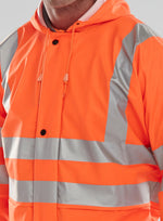 B-Seen Hi-Vis PU Breathable Coverall (Orange) - thumbnail 3