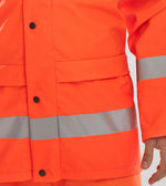 B-Seen Hi-Vis PU Jacket