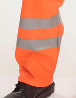 B-Seen Hi-Vis PU Overtrousers (Orange) - thumbnail 2