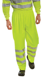 B-Seen Hi-Vis PU Overtrousers (Saturn Yellow)