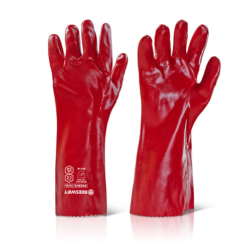 Click 2000 Pvc Gloves Beeswift Pvc Gauntlet Gloves