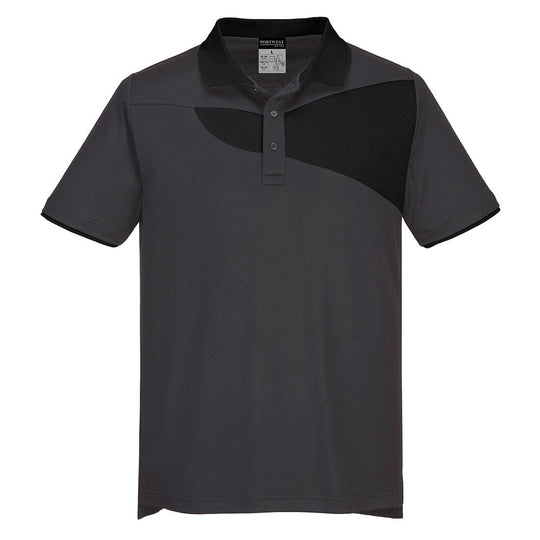 Portwest PW2 Cotton Comfort Polo Shirt Short Sleeved - [CLEARANCE]