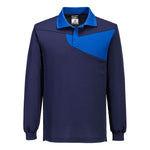 Portwest PW2 Cotton Comfort Polo Shirt L/S - thumbnail 4
