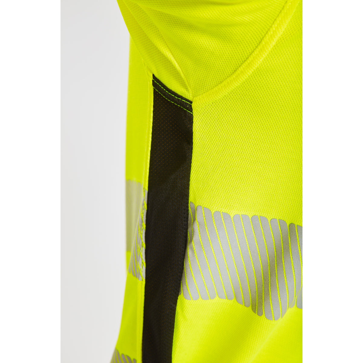 Portwest PW3 Hi-Vis V-Neck Mesh Insert T-Shirt Short Sleeved