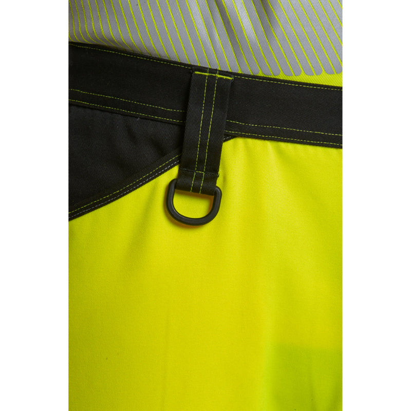 Studio shot highlighting the top-loading knee pad pocket of the PW3 trouser.