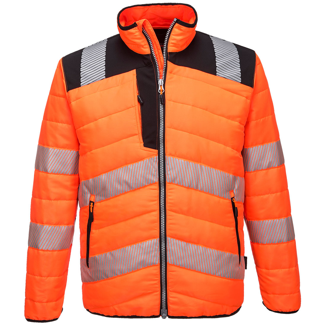 Portwest PW3 Hi-Vis Baffle Jacket - PW371 - [CLEARANCE]