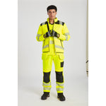 Portwest PW3 Hi-Vis V-Neck Mesh Insert T-Shirt Short Sleeved - thumbnail 5