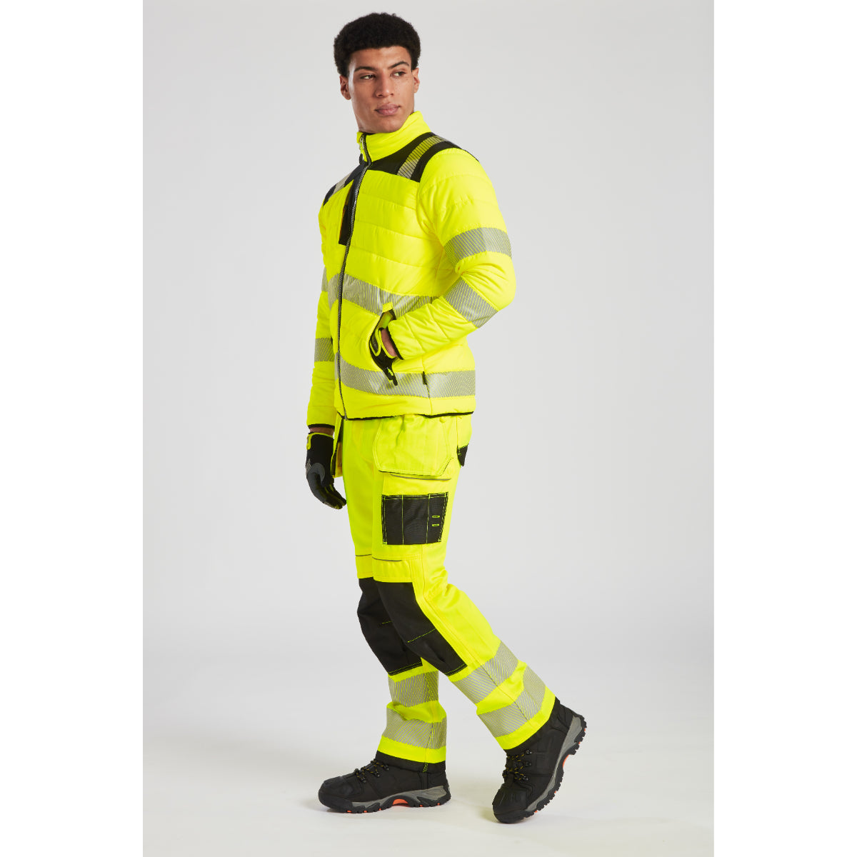 Portwest PW3 Hi-Vis Baffle Jacket - PW371