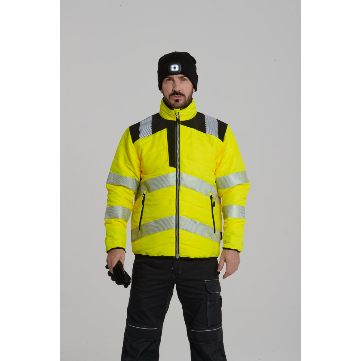 Portwest PW3 Hi-Vis Baffle Jacket - PW371