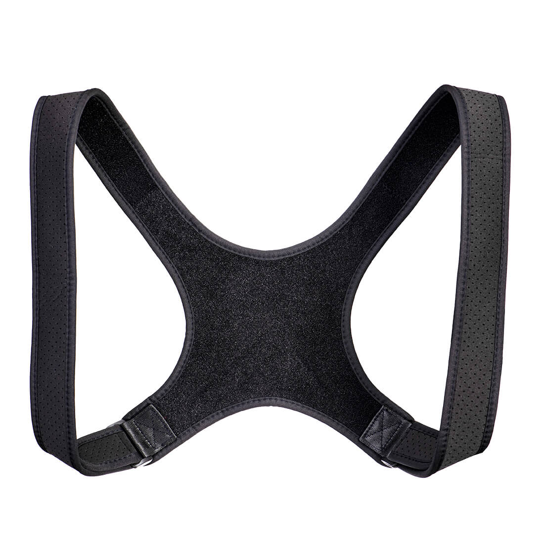Black Portwest PW82 back posture correction and support belt.