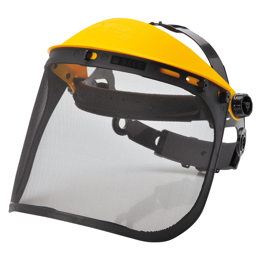 Portwest Browguard With Mesh Visor Blk