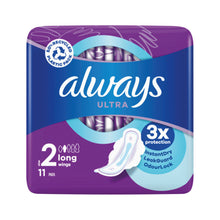 Always Ultra Long Winged Sanitary Pads Size 2 Packet x12 Pads (Pack of 11) C005789